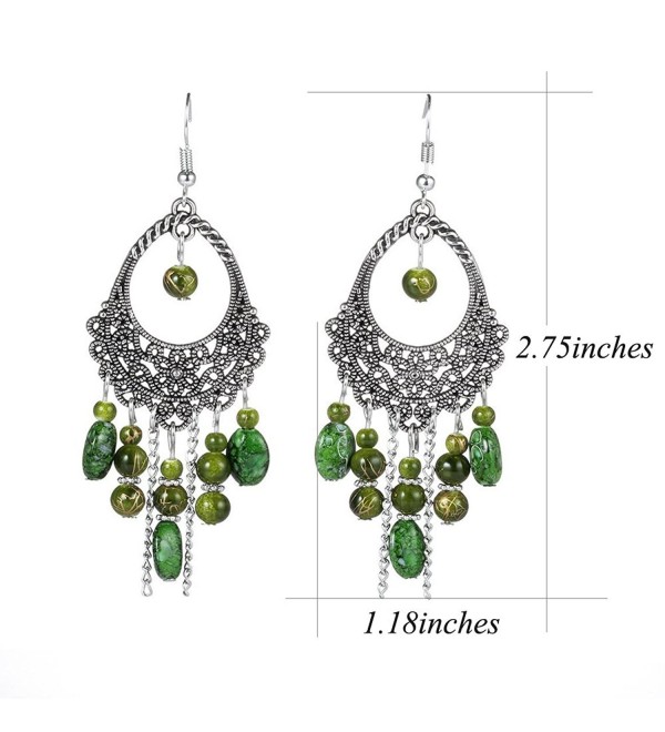 Earrings Antique Bohemian Chandelier Fashion - Style 11 - C7189YULGQM