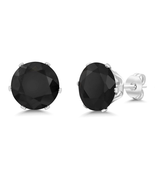 Natural Lemon Crystal Black Pearl Natural Stone Handmade Big C Shape  Earrings - Shop serene studio Earrings & Clip-ons - Pinkoi