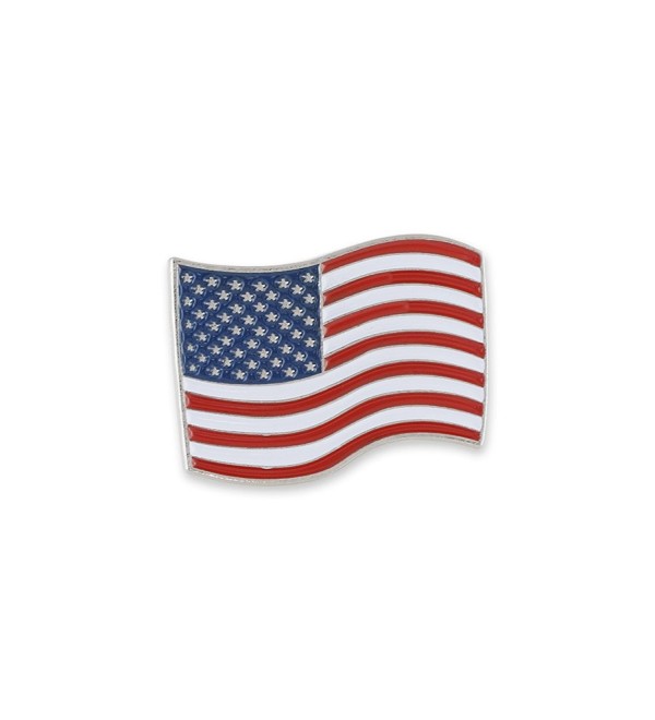 American Flag USA Emoji United States of America Enamel Lapel Pin ...