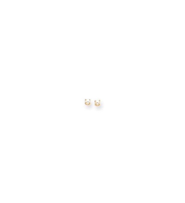 14k Gold Baby Cultured Pearl Earrings (0.12 in x 0.12 in) - CV11396YWXZ